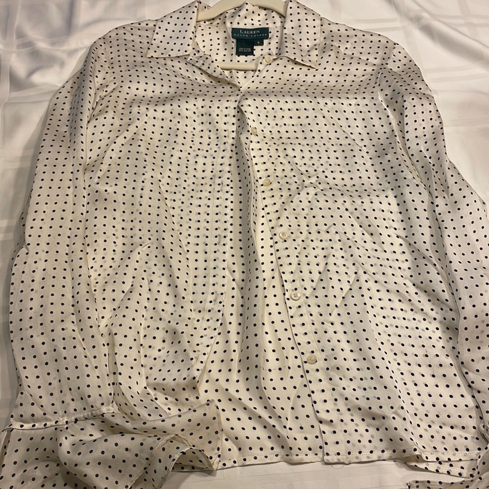 Lauren silk blouse women’s